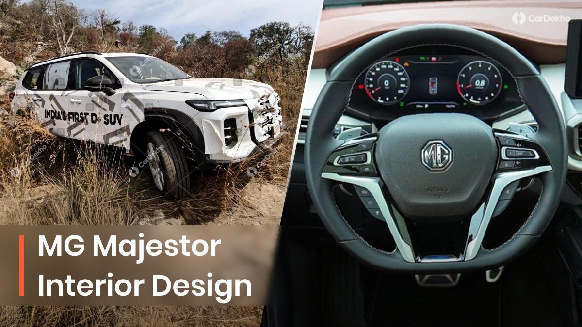 FIRST LOOK At MG Majestor’s Interior Ahead Of Its February 12 Debut FIRST LOOK At MG Majestor’s Interior Ahead Of Its February 12 Debut