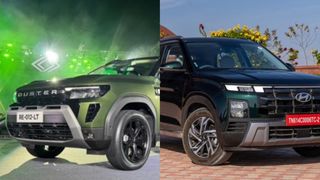 2026 रेनो डस्टर vs हुंडई क्रेटा : इनमें से कौनसी कॉम्पेक्ट एसयूवी कार को चुनना होगा बेहतर? 2026 रेनो डस्टर vs हुंडई क्रेटा : इनमें से कौनसी कॉम्पेक्ट एसयूवी कार को चुनना होगा बेहतर?