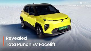 2026 Tata Punch EV Facelift Revealed; Check Out Its Redesigned Front