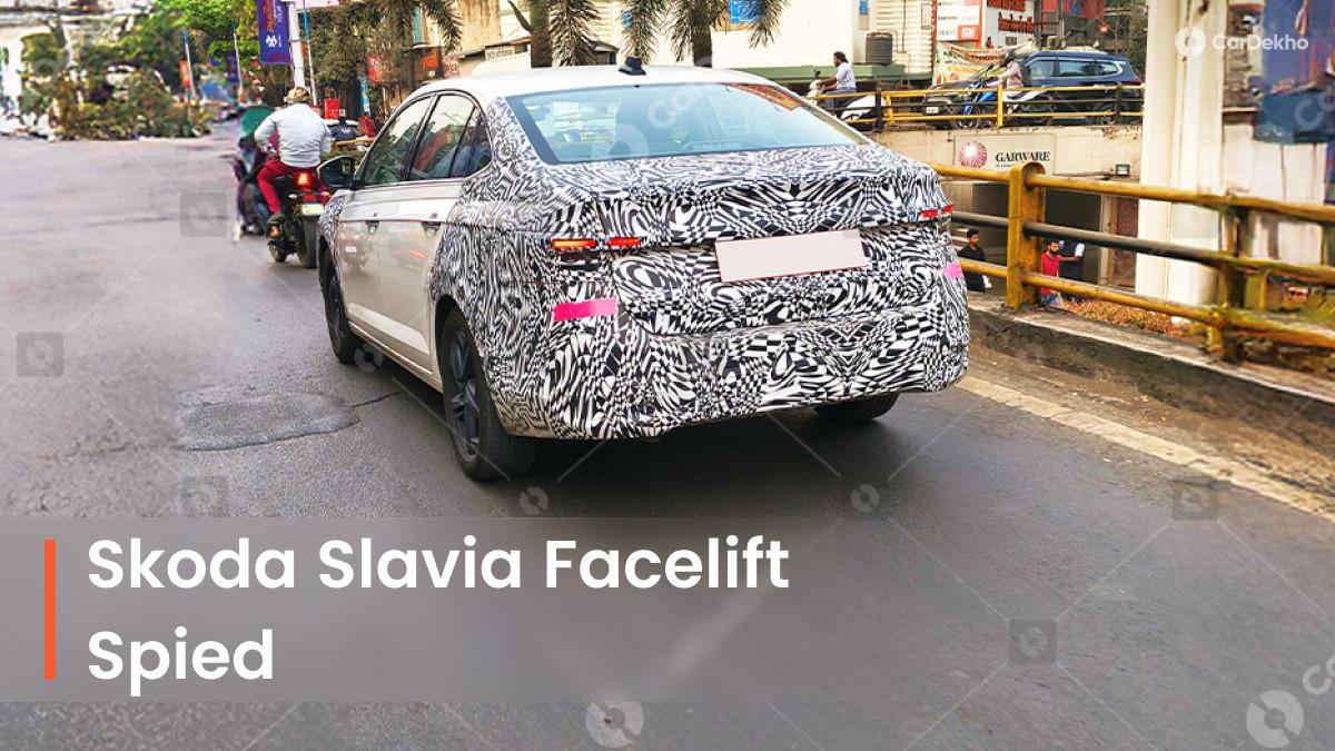 2026 Skoda Slavia Facelift SPIED; Test Mule Confirms These Features! 2026 Skoda Slavia Facelift SPIED; Test Mule Confirms These Features!