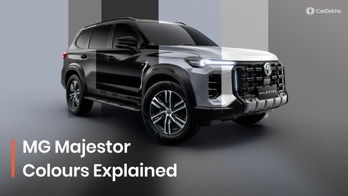 MG Majestor Comes In A Total Of 4 Colour Options, Check It Out In Images MG Majestor Comes In A Total Of 4 Colour Options, Check It Out In Images