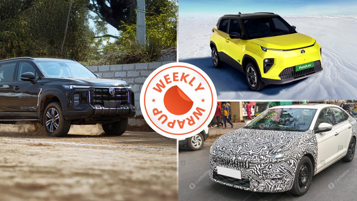 Top India Car News Of The Week: Tata Punch EV Revealed, Tata Starts Production At Tamil Nadu, WLTP Test Cycle For India, MG Majestor Unveiled And More! Top India Car News Of The Week: Tata Punch EV Revealed, Tata Starts Production At Tamil Nadu, WLTP Test Cycle For India, MG Majestor Unveiled And More!