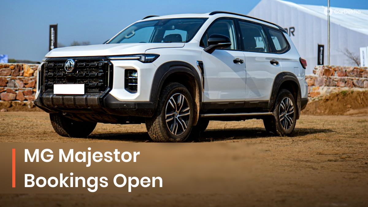 MG Majestor Booking Details: Booking Amount, 5-5-5 Ownership Programme and Key Highlights Explained MG Majestor Booking Details: Booking Amount, 5-5-5 Ownership Programme and Key Highlights Explained