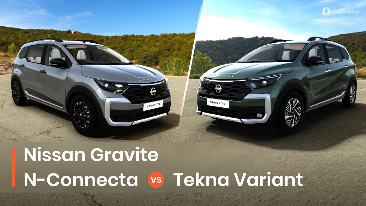 Nissan Gravite N-Connecta Vs Tekna: Should You Upgrade To The Top-spec? Nissan Gravite N-Connecta Vs Tekna: Should You Upgrade To The Top-spec?