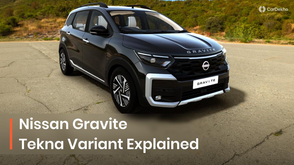 Nissan Gravite Tekna Variant Explained: Is The Top Variant Worth Splurging For? Nissan Gravite Tekna Variant Explained: Is The Top Variant Worth Splurging For?
