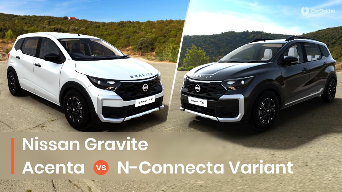 Nissan Gravite Acenta Vs N-Connecta: Should You Consider Upgrading To The Higher Variant? Nissan Gravite Acenta Vs N-Connecta: Should You Consider Upgrading To The Higher Variant?