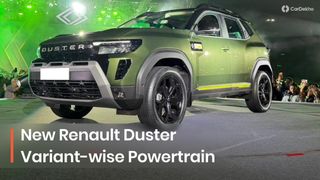 Check Out Variant-wise Powertrain Options Of The New 2026 Renault Duster Check Out Variant-wise Powertrain Options Of The New 2026 Renault Duster