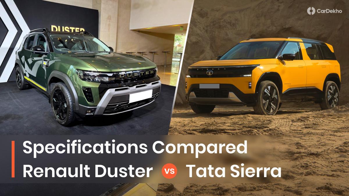 2026 Renault Duster Vs Tata Sierra: Which New SUV Should You Pick? 2026 Renault Duster Vs Tata Sierra: Which New SUV Should You Pick?