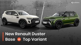 New 2026 Renault Duster: Base variant vs Top Variant Compared In Images New 2026 Renault Duster: Base variant vs Top Variant Compared In Images
