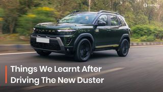 5 Things We Learnt After Driving The 2026 Renault Duster 5 Things We Learnt After Driving The 2026 Renault Duster