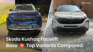 2026 Skoda Kushaq Facelift Base Classic Plus Vs Top-spec Monte Carlo: What Does Rs 8.3 Lakh Get You Extra? 2026 Skoda Kushaq Facelift Base Classic Plus Vs Top-spec Monte Carlo: What Does Rs 8.3 Lakh Get You Extra?