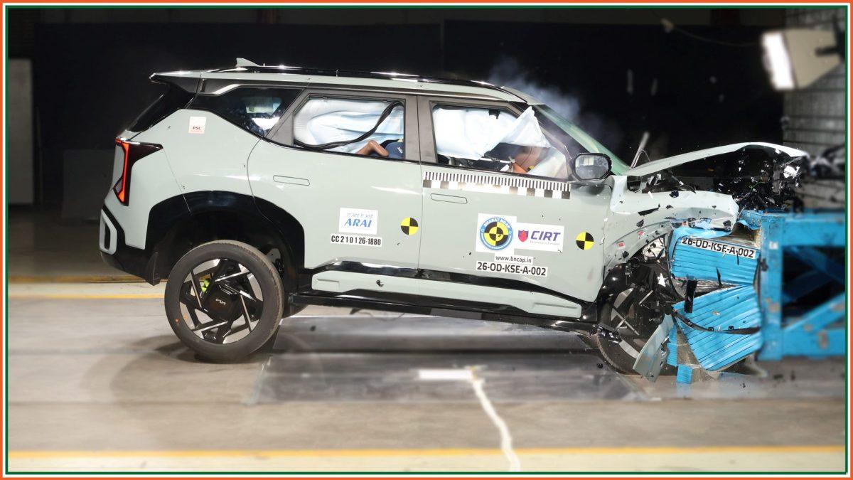New Kia Seltos Achieves A 5-Star Safety Rating In Bharat NCAP Crash Test New Kia Seltos Achieves A 5-Star Safety Rating In Bharat NCAP Crash Test