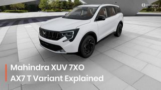 Mahindra XUV 7XO AX7 T Variant Detailed: Does This One-below Top Variant Compromise? Mahindra XUV 7XO AX7 T Variant Detailed: Does This One-below Top Variant Compromise?