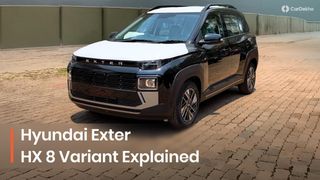 New Hyundai Exter HX 8 Variant Explained In 9 Real-life Images New Hyundai Exter HX 8 Variant Explained In 9 Real-life Images