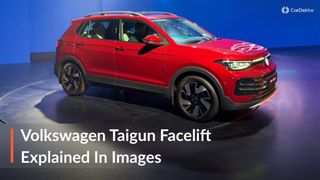 Volkswagen Taigun Facelift: Here’s A DETAILED Look In Our Image Gallery Volkswagen Taigun Facelift: Here’s A DETAILED Look In Our Image Gallery
