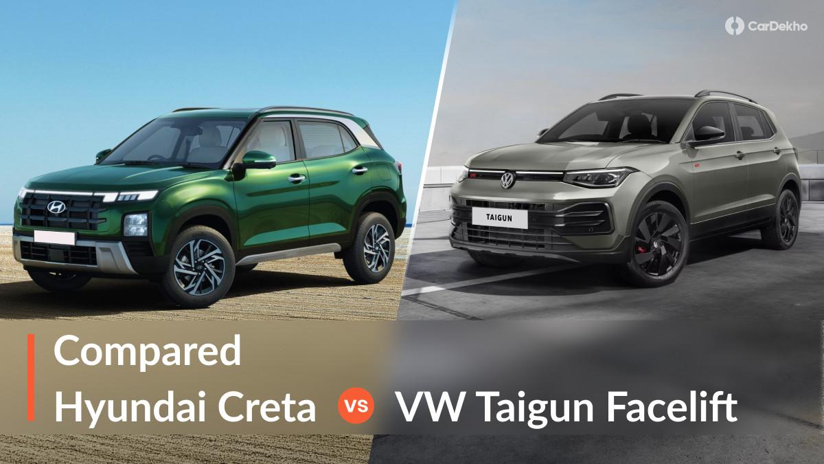 2026 Volkswagen Taigun Facelift Vs Hyundai Creta: Which Compact SUV Makes More Sense? 2026 Volkswagen Taigun Facelift Vs Hyundai Creta: Which Compact SUV Makes More Sense?
