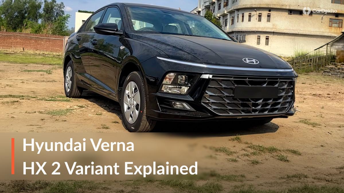 2026 Hyundai Verna Base HX 2 Variant Detailed: Value-for-money Or Too Barebones? 2026 Hyundai Verna Base HX 2 Variant Detailed: Value-for-money Or Too Barebones?