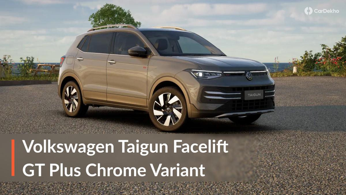 Volkswagen Taigun Facelift GT Plus Chrome Variant Explained: Perfect Blend Of Sporty And Classy Volkswagen Taigun Facelift GT Plus Chrome Variant Explained: Perfect Blend Of Sporty And Classy