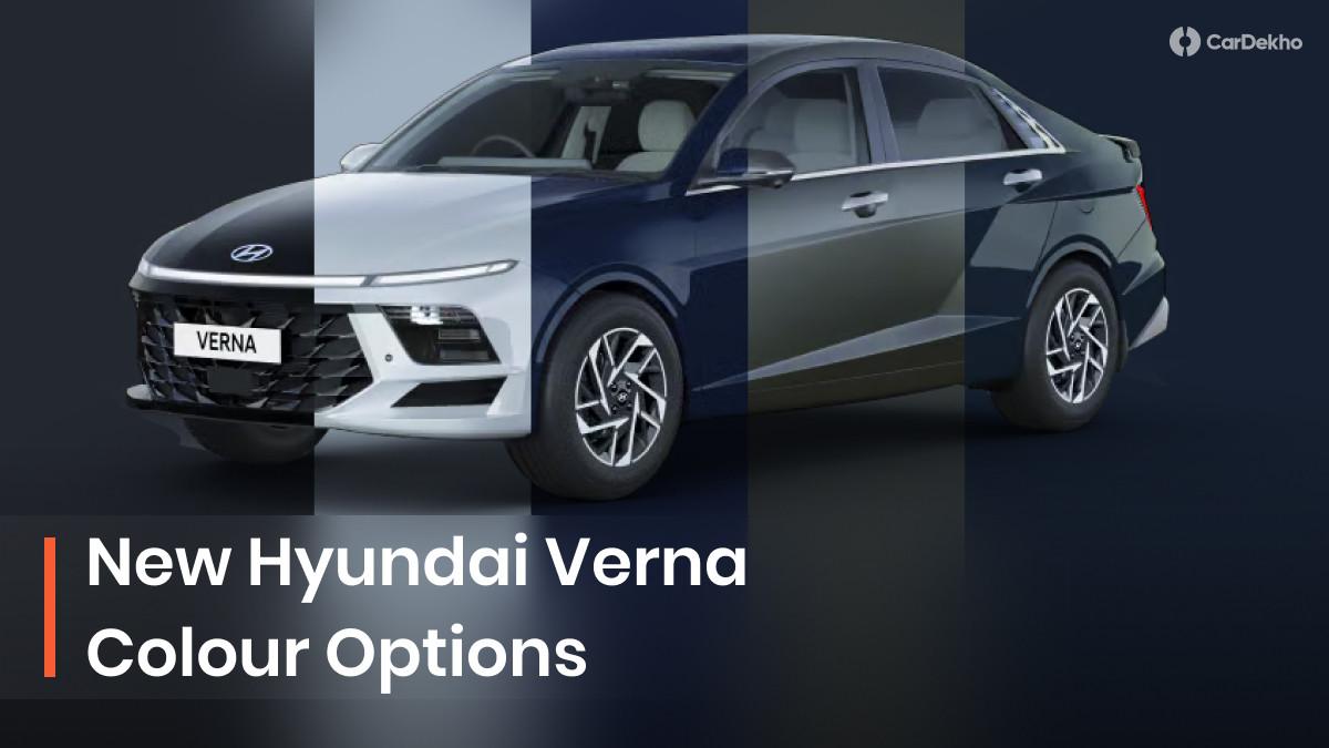 2026 Hyundai Verna Variant-wise Colour Options Detailed 2026 Hyundai Verna Variant-wise Colour Options Detailed