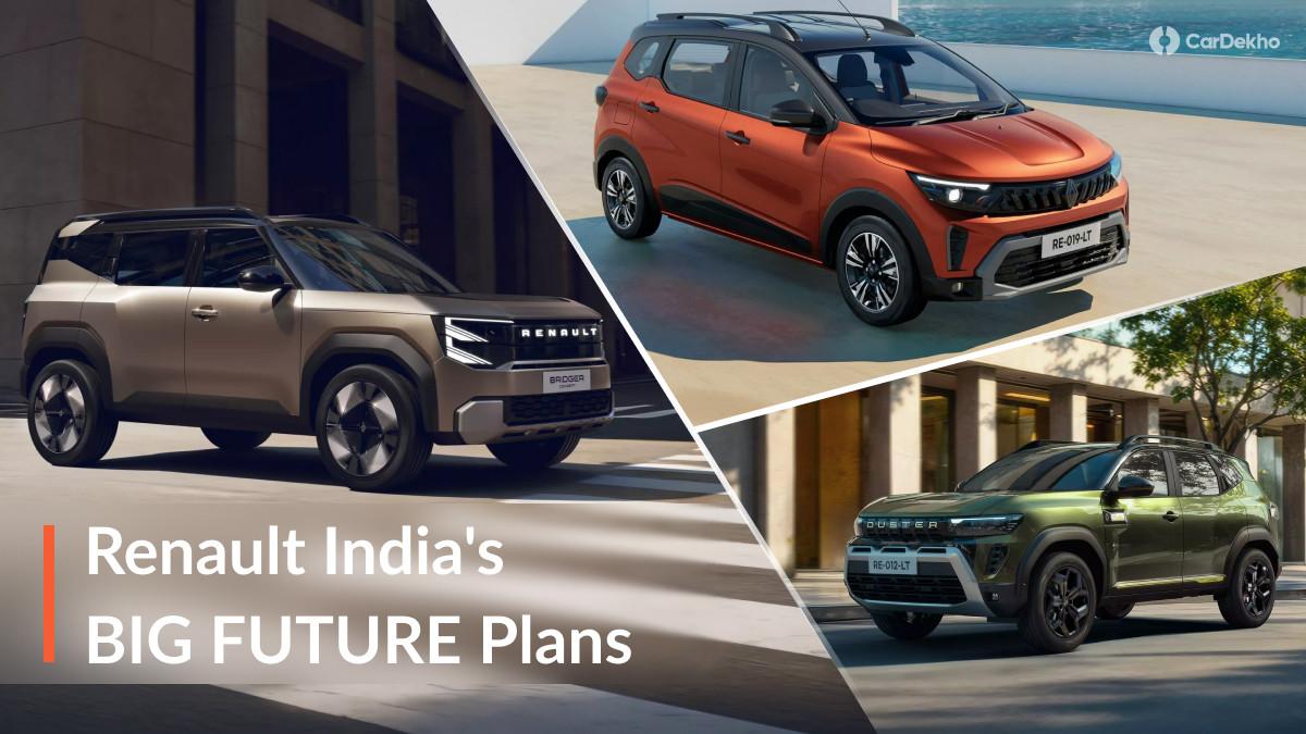 Renault India Announces BIG FUTURE PLANS! 7 Launches Till 2030 Including Updates, New Models And Their First EV Renault India Announces BIG FUTURE PLANS! 7 Launches Till 2030 Including Updates, New Models And Their First EV