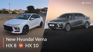Hyundai Verna Facelift HX 8 Vs HX 10: Should You Upgrade To The Top-spec Trim?