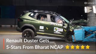 New Renault Duster Achieves A 5-Star Safety Rating From Bharat NCAP! New Renault Duster Achieves A 5-Star Safety Rating From Bharat NCAP!