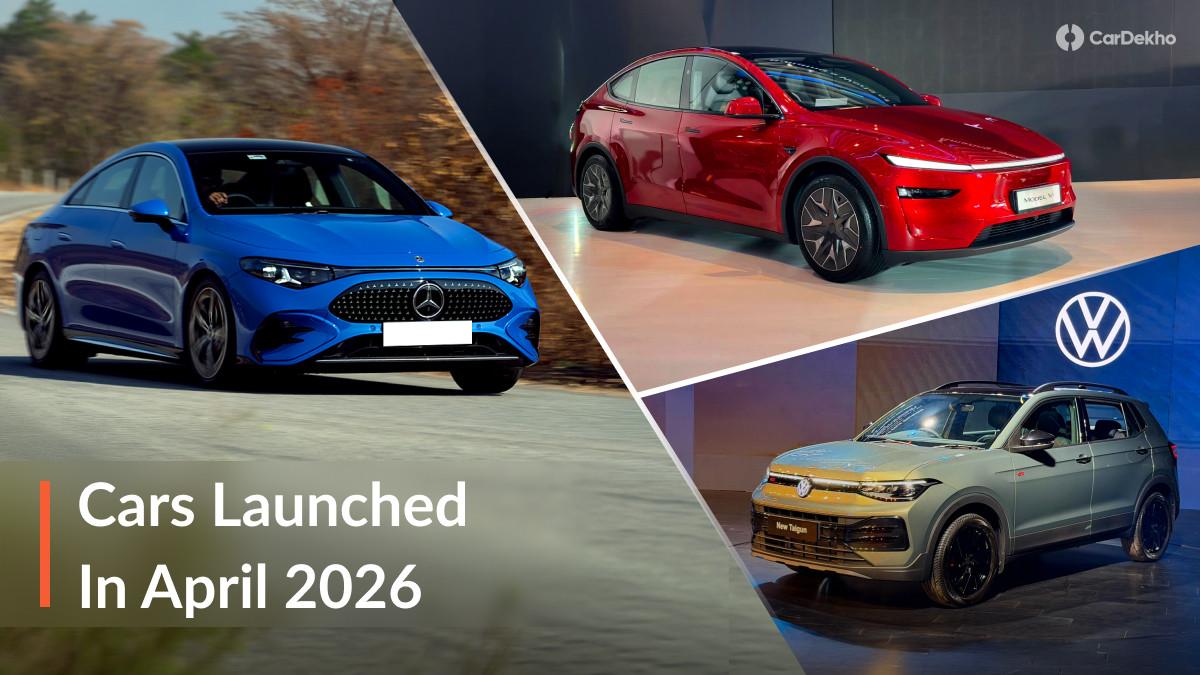 These 7 New Cars Were Launched In April 2026 In India These 7 New Cars Were Launched In April 2026 In India