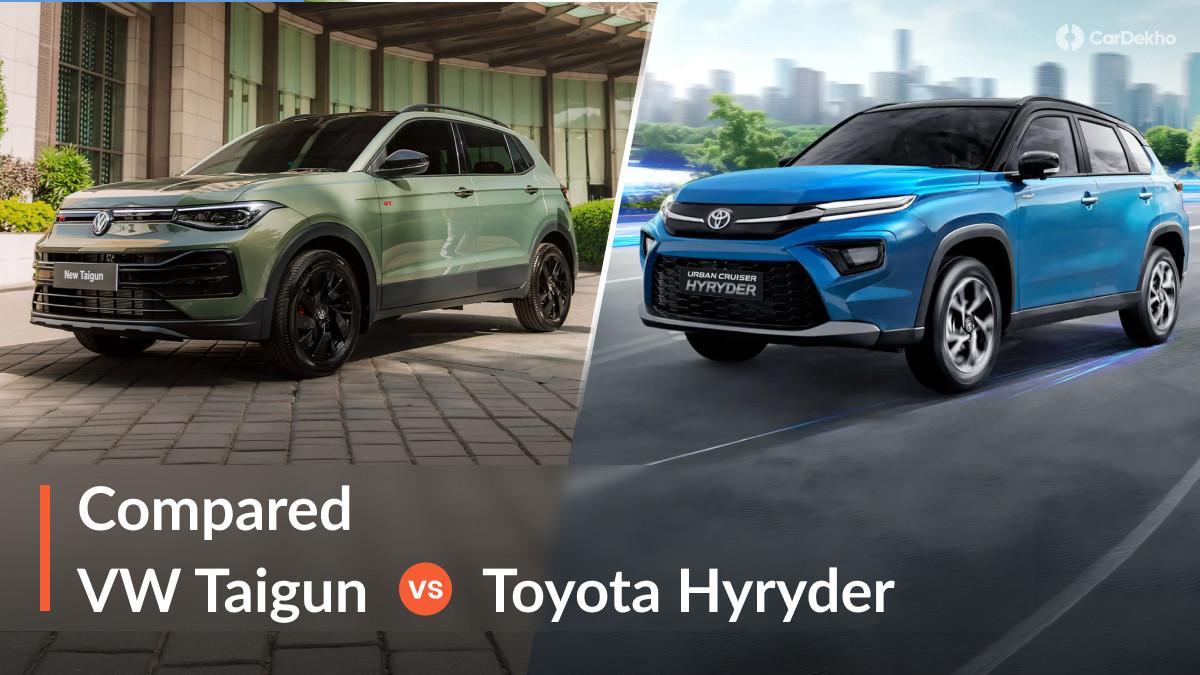 2026 Volkswagen Taigun Facelift Vs Toyota Hyryder: Performance Vs Practicality 2026 Volkswagen Taigun Facelift Vs Toyota Hyryder: Performance Vs Practicality
