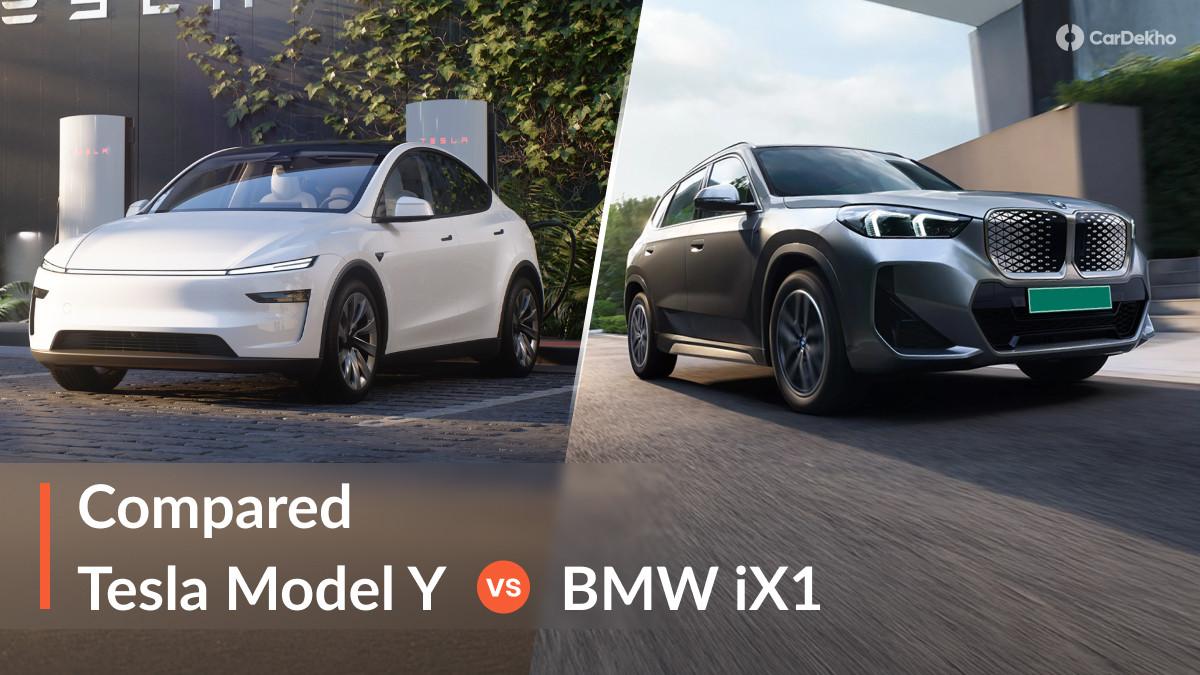 Tesla Model Y Vs BMW iX1 LWB: Two Different Takes On Premium Electric SUV Tesla Model Y Vs BMW iX1 LWB: Two Different Takes On Premium Electric SUV