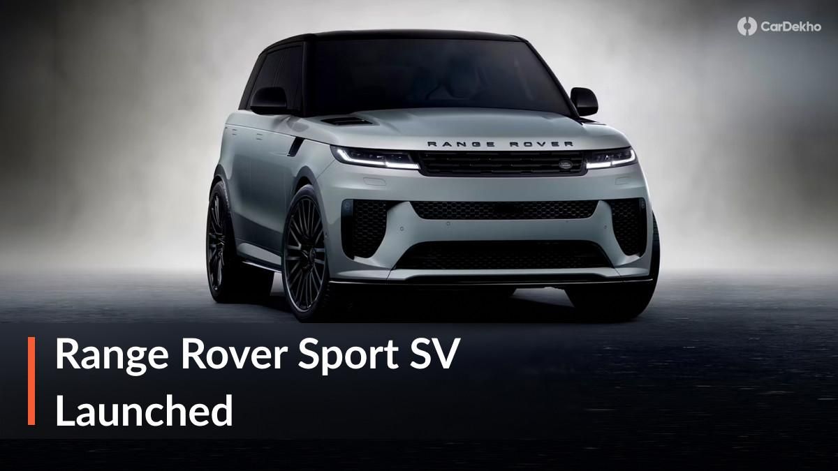 Range Rover Sport SV Launched In India At Rs 2.05 Crore: Check Full Details Of V8 Powered High-Performance SUV! Range Rover Sport SV Launched In India At Rs 2.05 Crore: Check Full Details Of V8 Powered High-Performance SUV!