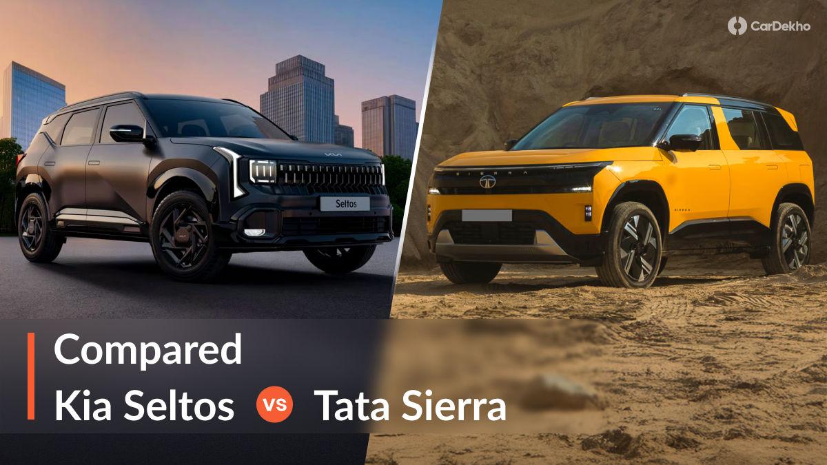 Kia Seltos Vs Tata Sierra: Find Out Which New SUV Is The More Compelling Choice Kia Seltos Vs Tata Sierra: Find Out Which New SUV Is The More Compelling Choice