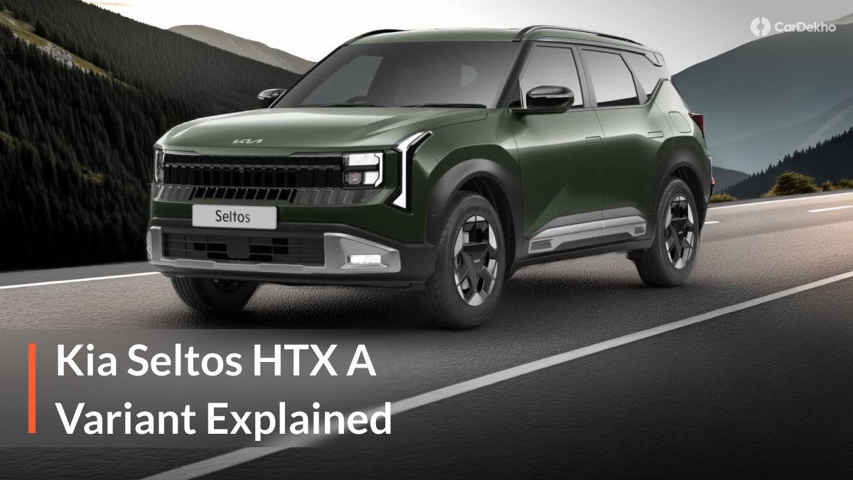 Kia Seltos HTX A Variant Explained: Should You Stretch Your Budget For This Feature-loaded Trim? Kia Seltos HTX A Variant Explained: Should You Stretch Your Budget For This Feature-loaded Trim?