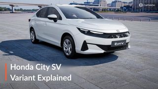 2026 Honda City Base-spec SV Variant Explained: The Most Sensible Pick? 2026 Honda City Base-spec SV Variant Explained: The Most Sensible Pick?