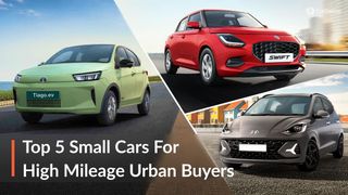 Top 5 Small Cars For Urban Buyers Clocking A Lot Of Miles