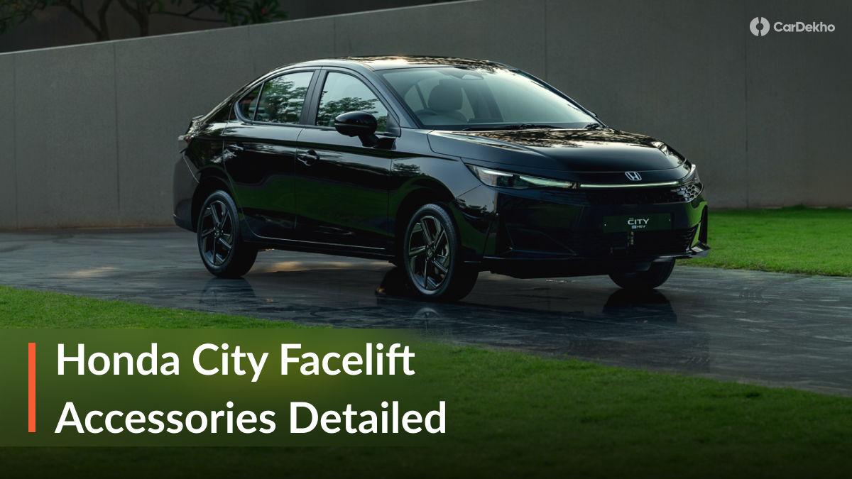 New Honda City Accessories List: Wireless Charger, LED Trunk Spoiler, And Even A Car Care Kit New Honda City Accessories List: Wireless Charger, LED Trunk Spoiler, And Even A Car Care Kit