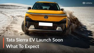Tata Soon To Launch The Sierra EV: Here's What To Expect Tata Soon To Launch The Sierra EV: Here's What To Expect