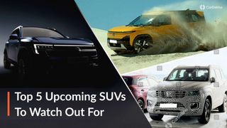 Top 5 Upcoming SUVs That You Should Be Excited For!