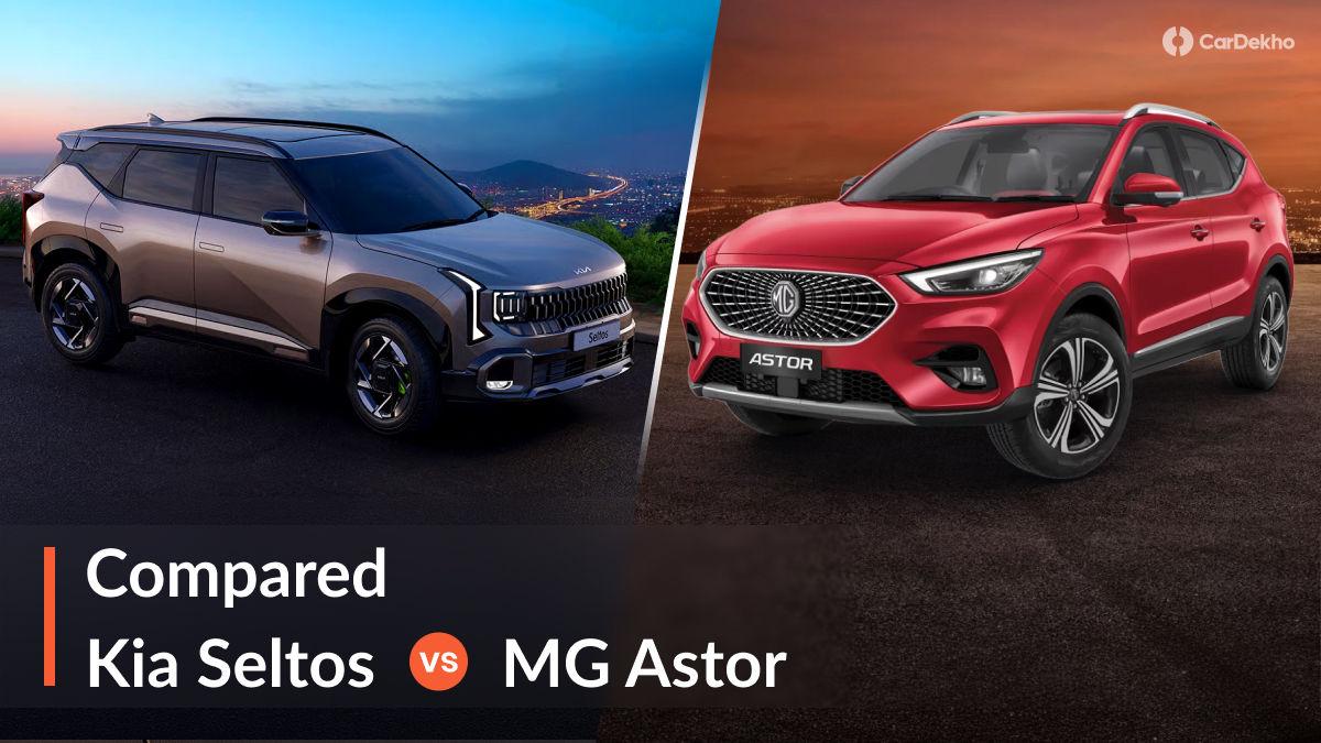 Kia Seltos Vs MG Astor: Which SUV Offers Better Value In 2026? Kia Seltos Vs MG Astor: Which SUV Offers Better Value In 2026?