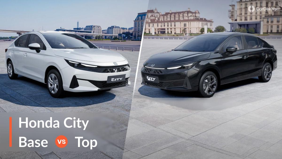 Honda City SV Vs ZX Plus: Base vs Top Compared Honda City SV Vs ZX Plus: Base vs Top Compared