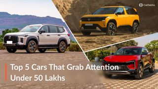 Top 5 Cars Under 50 Lakh That Will Grab Eyeballs Everywhere You Go!