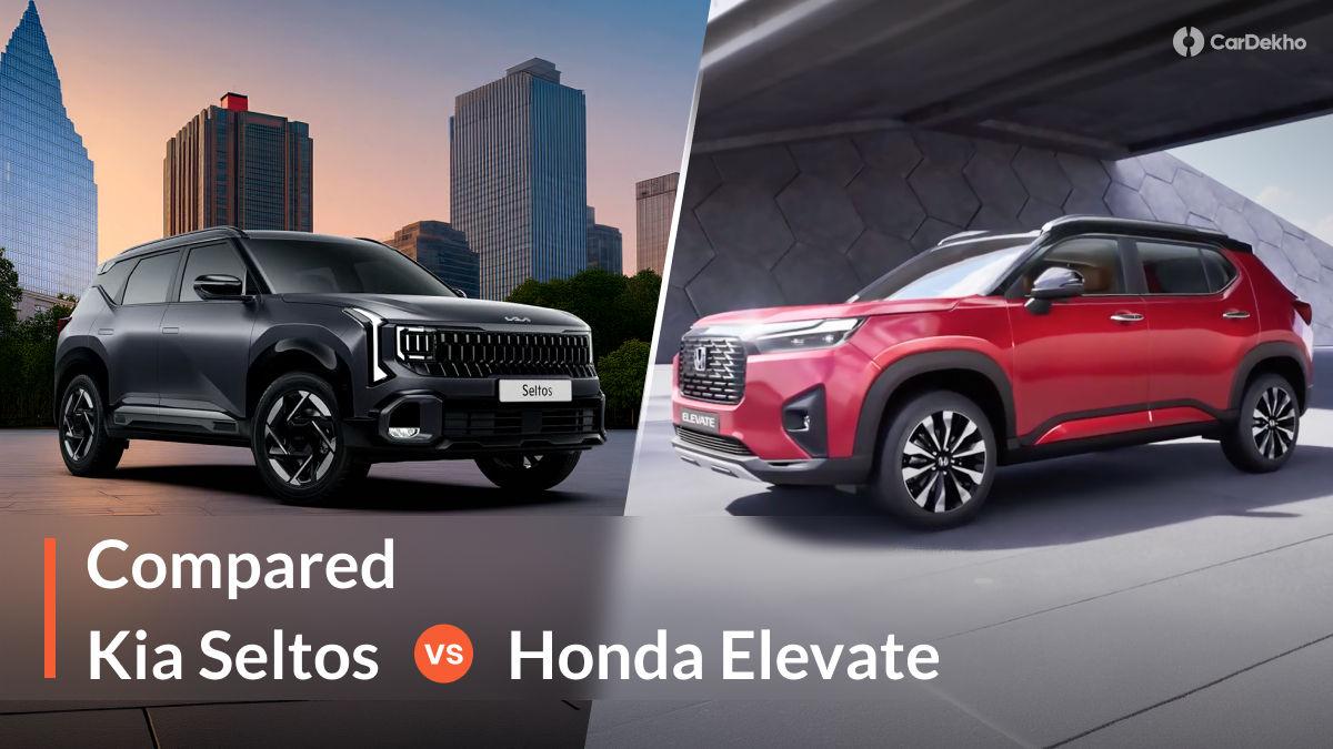 Kia Seltos Vs Honda Elevate: Which One Offers More Value To You? Kia Seltos Vs Honda Elevate: Which One Offers More Value To You?