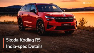 Skoda Kodiaq RS Bookings Open; FULL India-spec Details Revealed!
