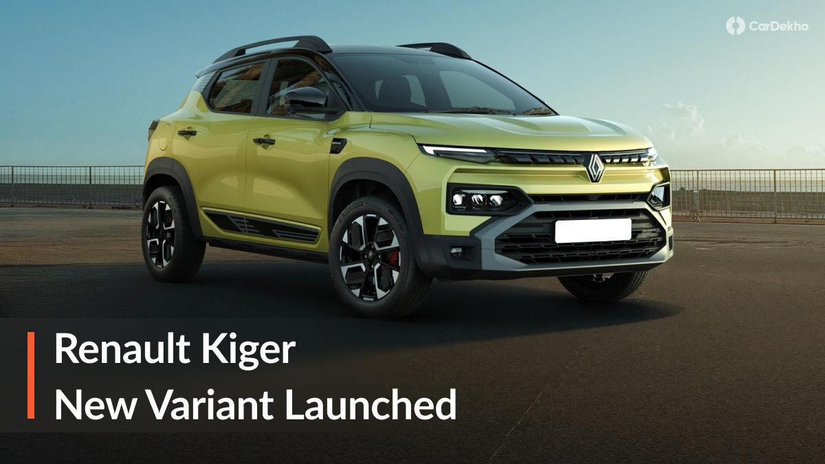 Renault Kiger Gets A New Mid-spec Variant, Makes Turbo Petrol-Manual Option More Accessible By Up To Rs 1.46 Lakh Renault Kiger Gets A New Mid-spec Variant, Makes Turbo Petrol-Manual Option More Accessible By Up To Rs 1.46 Lakh