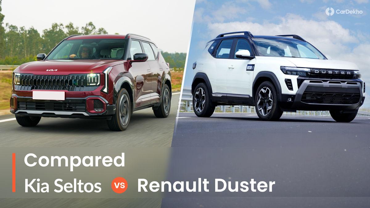 Kia Seltos Vs Renault Duster: Which Compact SUV Should You Go For? Kia Seltos Vs Renault Duster: Which Compact SUV Should You Go For?