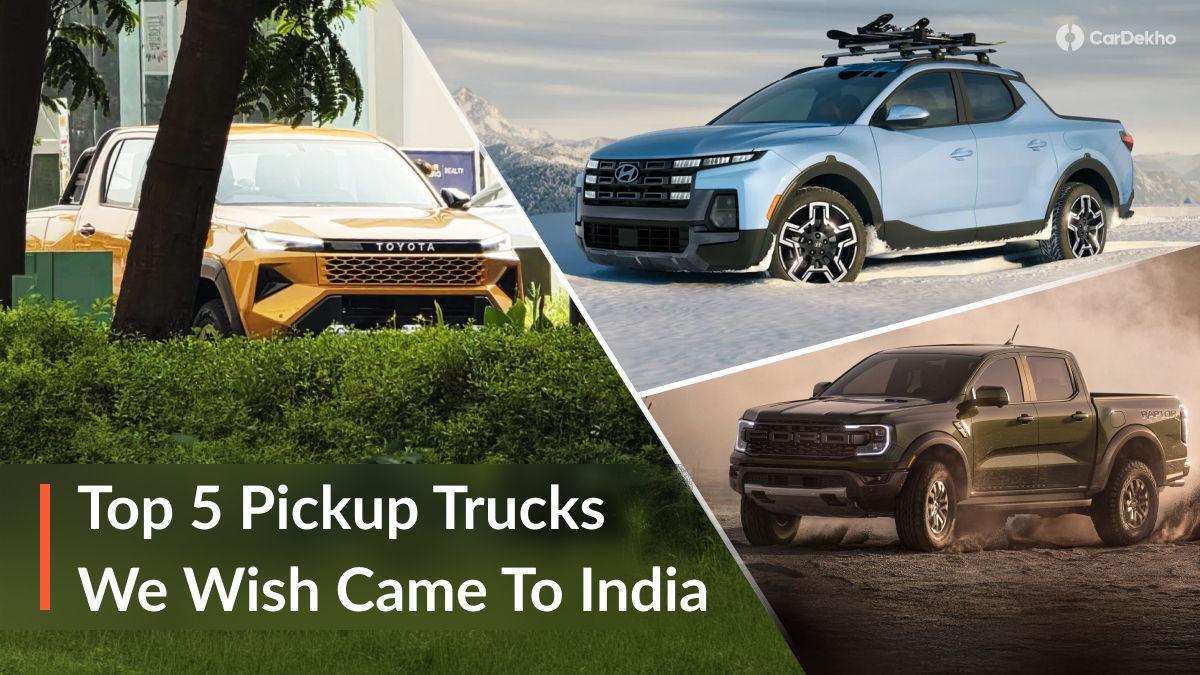 2026 Toyota Hilux Facelift Spied; Here are 5 Other Pickup Trucks We Wish Came To India 2026 Toyota Hilux Facelift Spied; Here are 5 Other Pickup Trucks We Wish Came To India