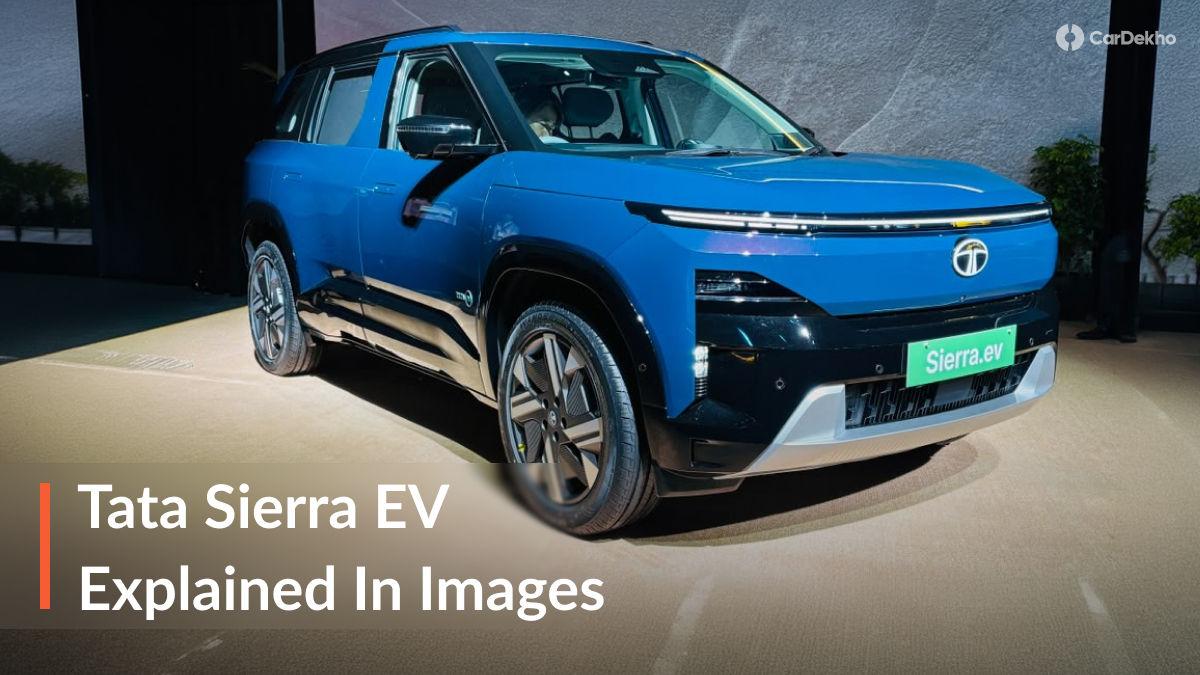 2026 Tata Sierra EV Explained In Images: Exterior Design, Interior ...