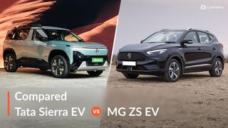 2026 Tata Sierra EV Vs MG ZS EV: Can The MG Stand Its Ground? 2026 Tata Sierra EV Vs MG ZS EV: Can The MG Stand Its Ground?