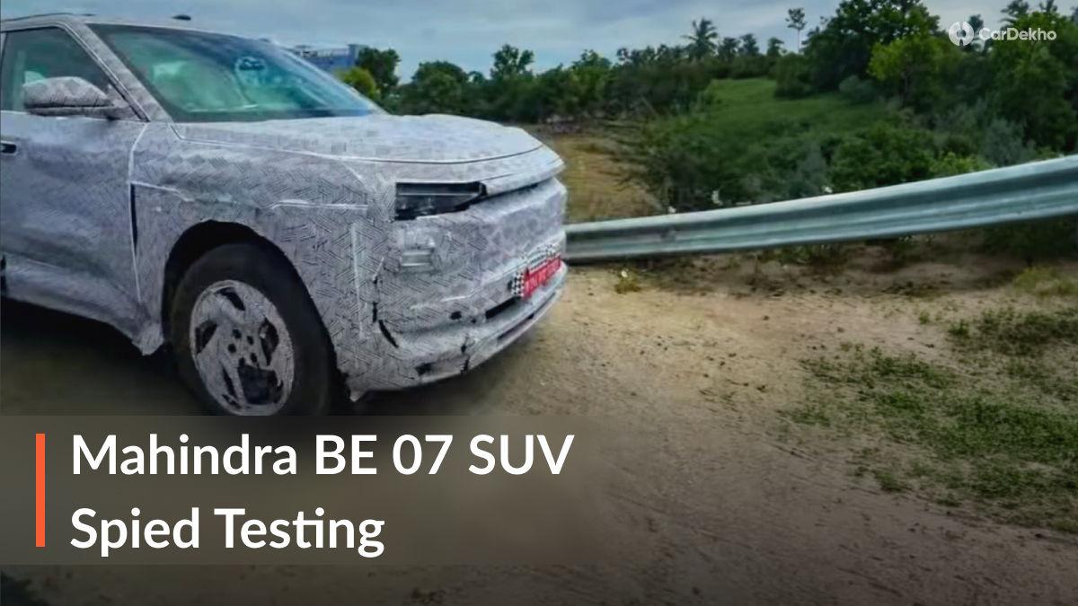 New Mahindra BE 07 SUV Spied Testing: What Can We See And What To Expect? New Mahindra BE 07 SUV Spied Testing: What Can We See And What To Expect?