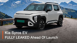 లాంచ్‌కు ముందే పూర్తిగా లీకైన Kia Syros EV!