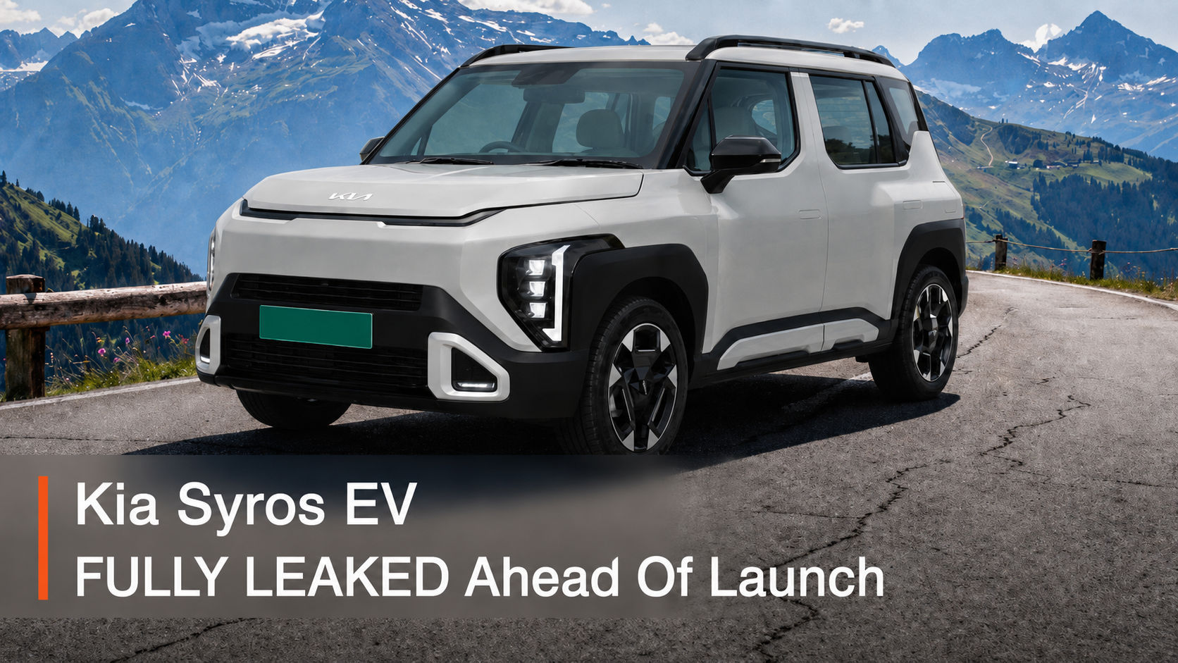 Kia Syros EV LEAKED FULLY Ahead Of Launch Kia Syros EV LEAKED FULLY Ahead Of Launch